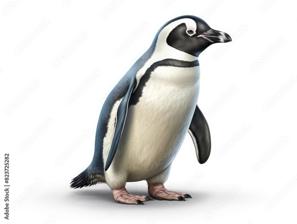 Fototapeta premium Penguin bird isolated on white background