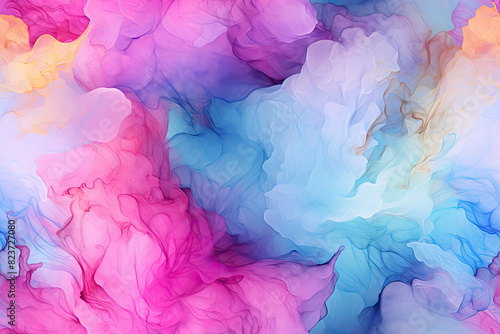 High-Quality Watercolor Background for Artistic Projects Ideal for Graphic Design Print and Digital Use © IntelliPixel