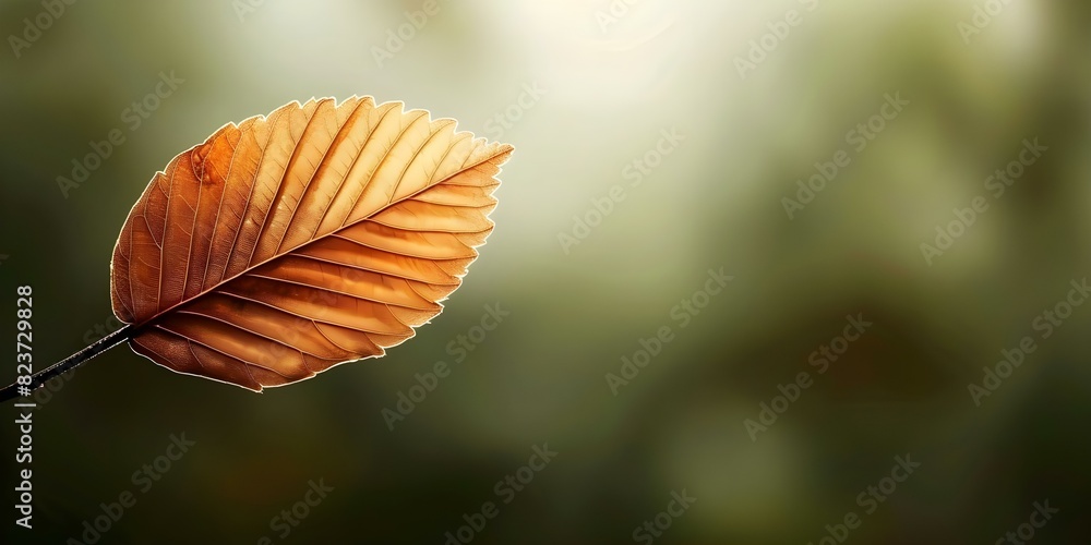 A Leaf in Close-Up. Concept Outdoor Photoshoot, Nature Photography, Close-Up Shots, Macro Photography, Botanical Beauty A Leaf in Close-Up. Concept Outdoor Photoshoot, Nature Photography, Close-Up Shots, Macro Photography, Botanical Beauty