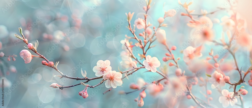 Tranquil Spring Pastels: Delicate Colors in High-Quality Photography with Copy Space Tranquil Spring Pastels: Delicate Colors in High-Quality Photography with Copy Space