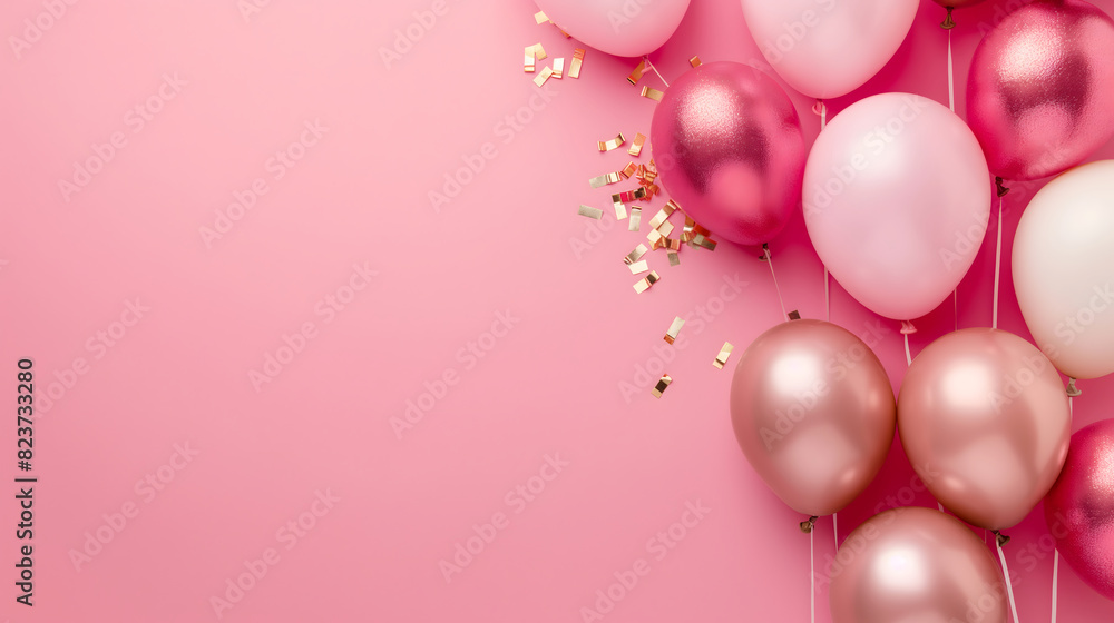 Festive balloons banner - Celebration design Festive balloons banner - Celebration design
