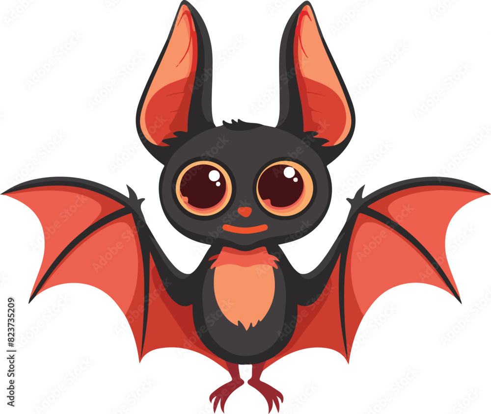 Cute bat Character illustration Cute bat Character illustration