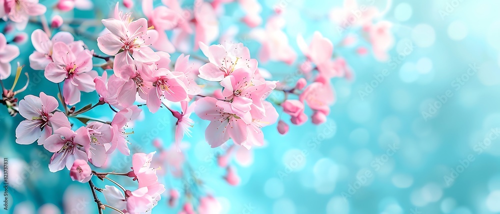 Serene Spring Blossoms in Soft Pastel Tones with Copy Space, High-Quality Photography Serene Spring Blossoms in Soft Pastel Tones with Copy Space, High-Quality Photography