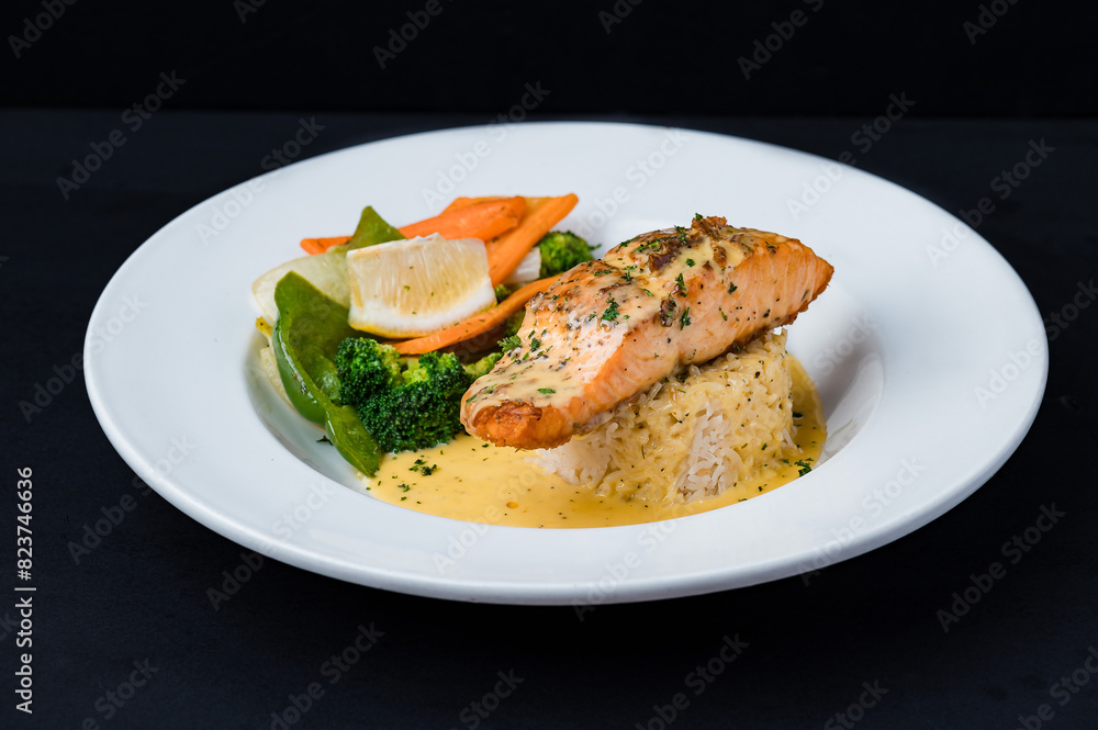 Pan Seared Atlantic Salmon Pan Seared Atlantic Salmon