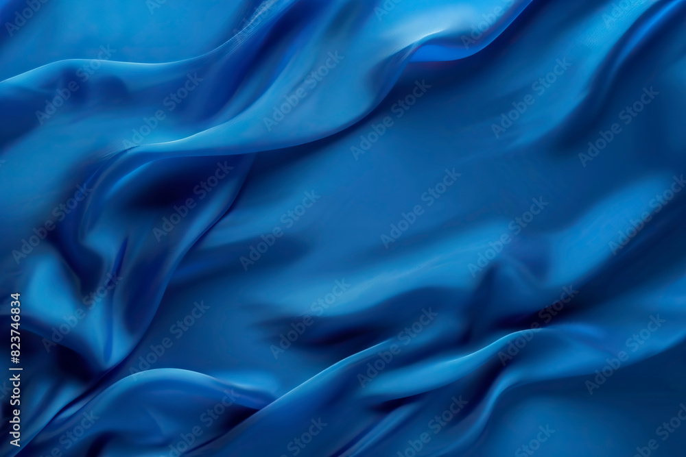 Obraz premium luxury blue slik background