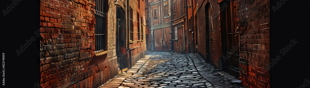 Historic Alleyways: Focus on narrow alleyways, cobblestone streets, and hidden gems, showcasing the city's historic charm and architectural heritage