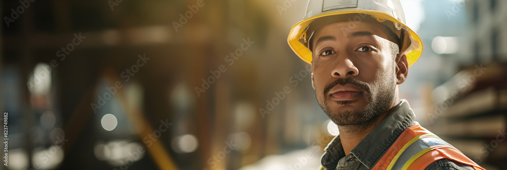 Photo of a construction worker