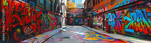 Street Art Galleries: Focus on street art galleries, art installations, and outdoor exhibitions, showcasing the city's vibrant street art scene