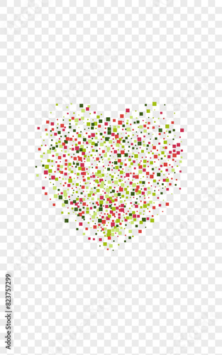 Colorful Geometric Background Transparent Vector. Circle Fest Template. Multicolored Transparent. Bright Polka Fiesta. Round Paper Frame.