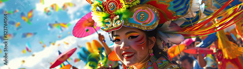 Cultural Festivals: Close-up of cultural festivals, parades, and celebrations, showcasing the city's diverse cultural heritage and community spirit.