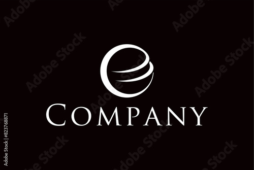 Global logo connection world wide circle logo design and business name ideas 