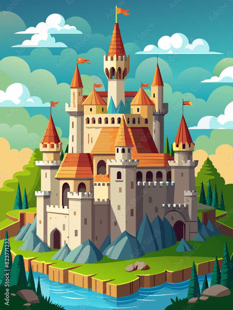 fairy tale castle fairy tale castle