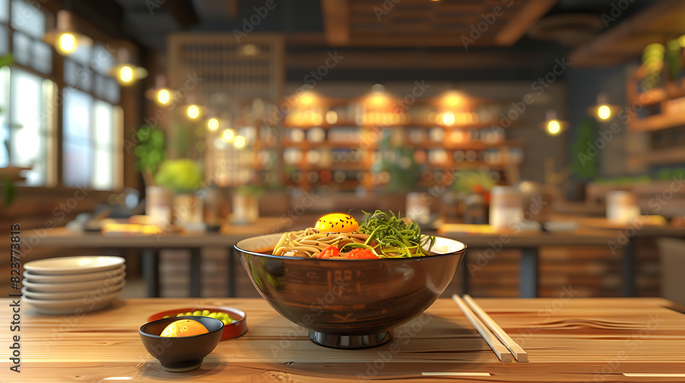 Miso Ramen, a warm and delicious dish popular in many regions Miso Ramen, a warm and delicious dish popular in many regions