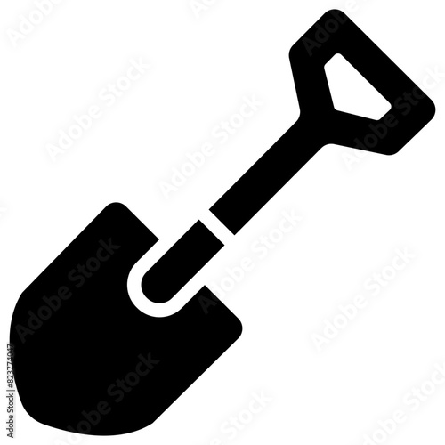 shovel solid icon