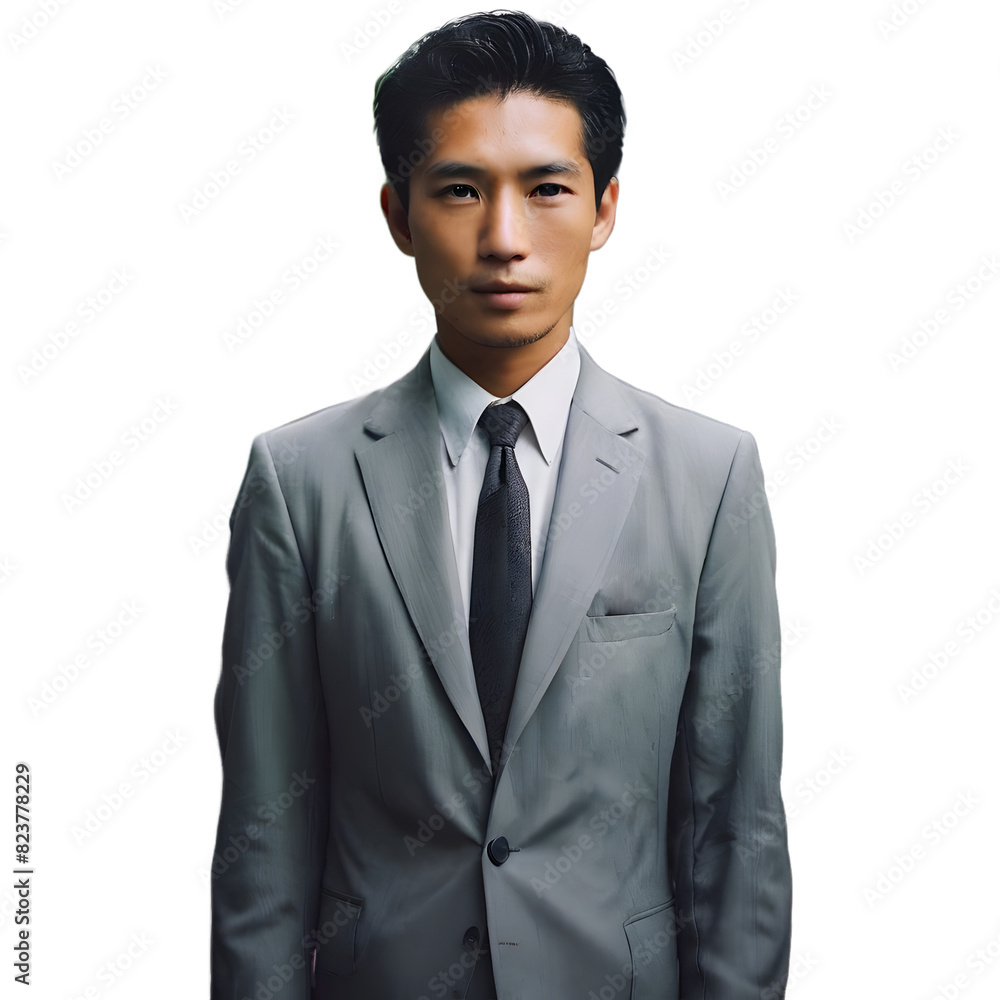 portrait of a business man background isolated ai generated. portrait of a business man background isolated ai generated.