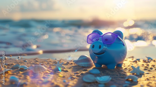 The Piggy Bank on Beach photo