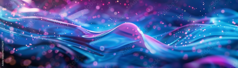 Vibrant abstract background of colorful flowing lines and particles. Futuristic and dynamic art perfect for design and tech-related projects. Vibrant abstract background of colorful flowing lines and particles. Futuristic and dynamic art perfect for design and tech-related projects.