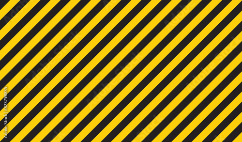 
Warning yellow black diagonal stripes line. Safety stripe warning caution hazard danger road vector sign symbol. eps 10
