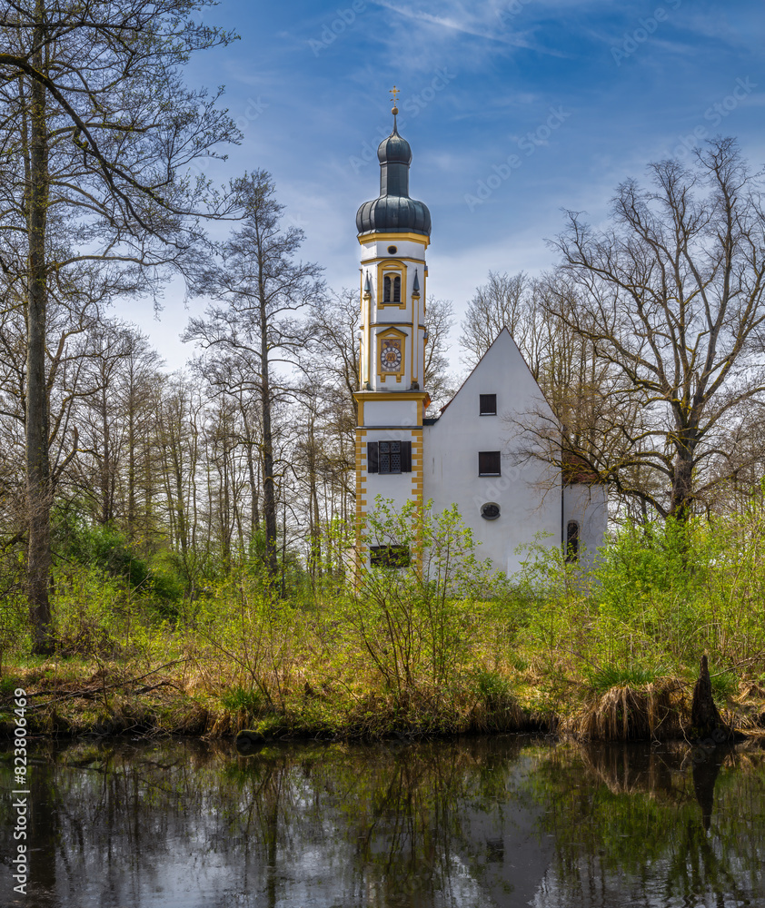 Historic church of Schenkenau