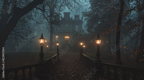 Victorian ghost story Haunt readers with a chilling Victorian ghost story set in a world of gas lamps, foggy streets, and haunted mansions photo