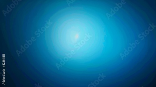 Serene Gradient Background Transitioning from Deep Blue to Light Blue