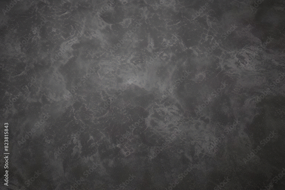 Naklejka premium マットグレーの滑らかなプラスチックの表面に細かい質感があり、右側にビネットが付いています。絶妙なテクスチャ背景、柔らかい空白の背景 