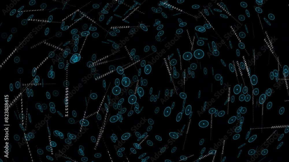 Abstract Motion Graphic Elements Shaping and Forming Backdrop Abstract Motion Graphic Elements Shaping and Forming Backdrop