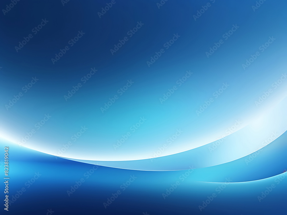 Abstract blue gradient background looks modern blurry textured blue wallpaper