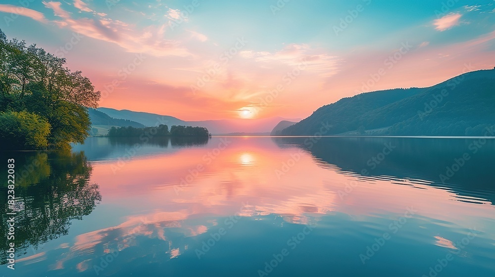 Sunset Serenity at the Lake Sunset Serenity at the Lake