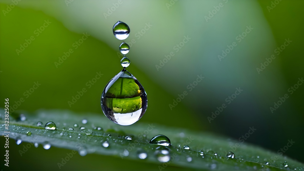 water drop on leaf water drop on leaf