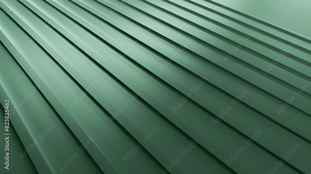Tranquil Minimalist Forest Green Lines on Mint Green Background Tranquil Minimalist Forest Green Lines on Mint Green Background
