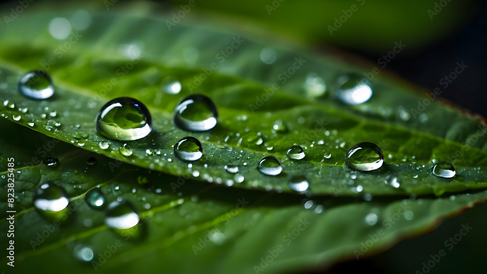 water drop on leaf water drop on leaf