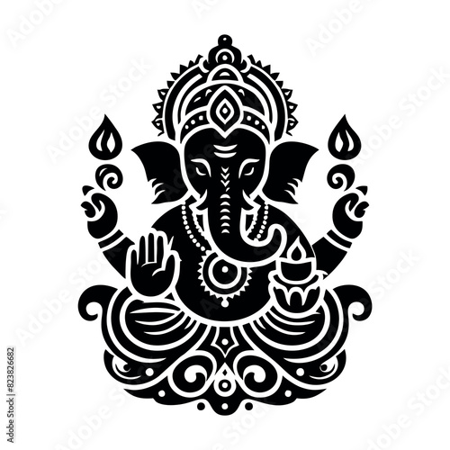 Inspiring beautiful illustrations of Lord Ganesha
