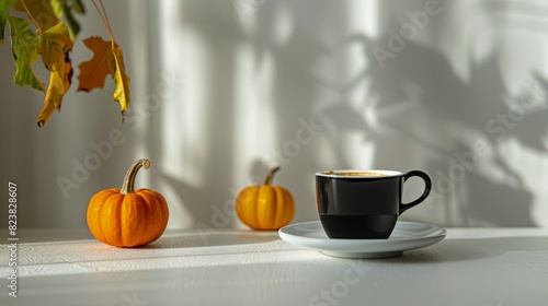 Cup of Coffee on Saucer