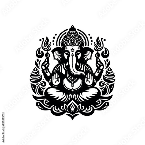 Inspiring beautiful illustrations of Lord Ganesha