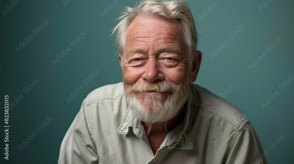 A Portrait of a Smiling Senior Man A Portrait of a Smiling Senior Man