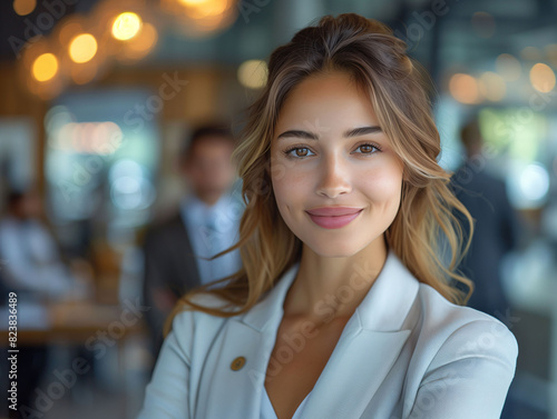 Wallpaper Mural Portrait of business women standing in office Torontodigital.ca