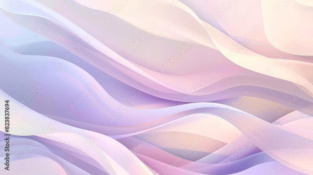 Abstract pastel curves, flowing gradients, soft hues, smooth and calming, elegant waves Abstract pastel curves, flowing gradients, soft hues, smooth and calming, elegant waves