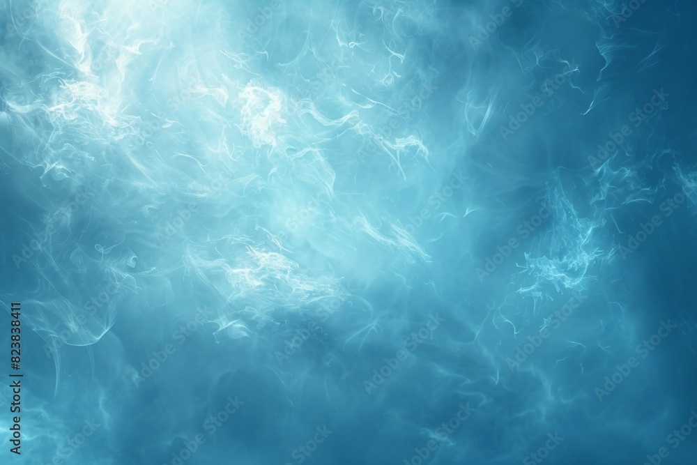 Fototapeta premium Blue Architectural Space Platform Business Background