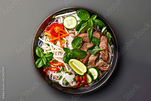 a bowl of food with a bowl of food that says noodle .