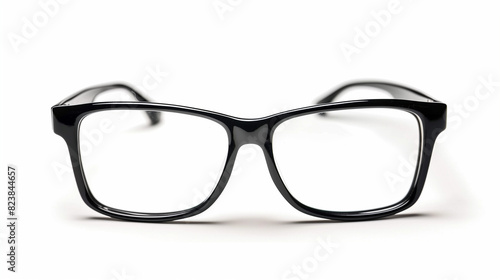 Stylish Reading Glasses on White Surface