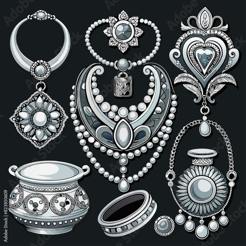 Vintage Silver Jewelry Collection