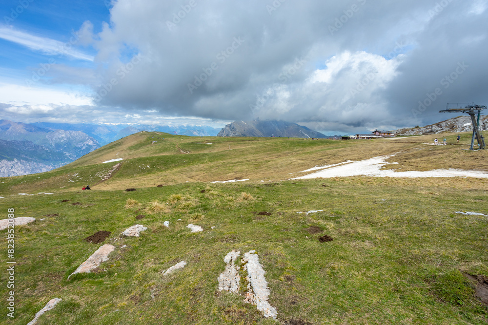 Fototapeta premium Views from Monte Baldo, Italy