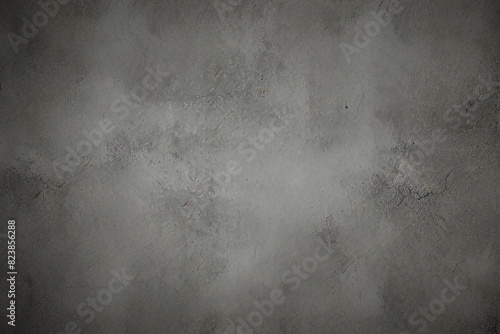 Fond dégradé granuleux noir blanc texture de bruit gris foncé monochrome rétro toile de fond design espace de copie 