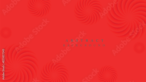 luxury floral red background