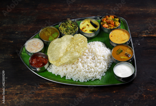 Obraz na płótnie Kerala Veg Thali