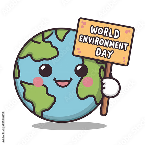 save the planet kawaii