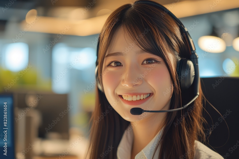 Genuine Connection: Japanese Call Center Agent's Warmth Shines Through Genuine Connection: Japanese Call Center Agent's Warmth Shines Through