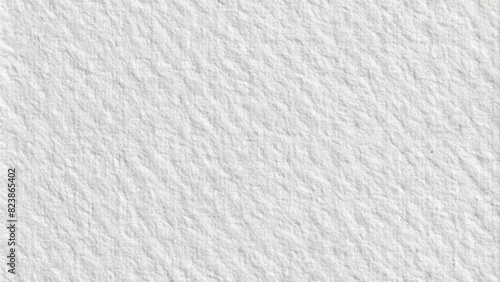 Seamless white watercolor paper background texture tileable thick rough kraft card stock flat lay backdrop pattern with copy space high resolution artistic abstract creative concept 3d rendering.
