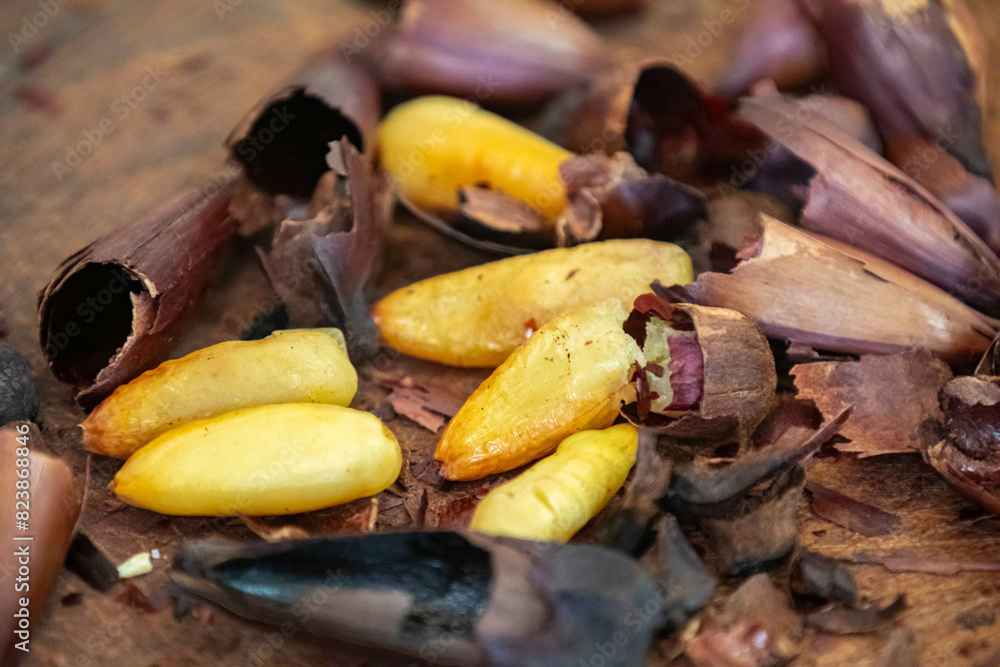 Top View salt roasted pine nut. Isolated in fine detail. Top View salt roasted pine nut. Isolated in fine detail.